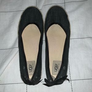 UGG lace up flats